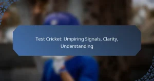 Test Cricket: Umpiring Signals, Clarity, Understanding